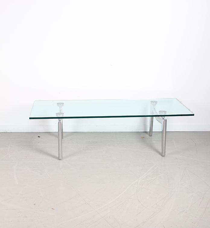 1x Leolux Farandole Tafel Transparant Glas, Niet ingevuld, Minder dan 45 cm, Ophalen of Verzenden, 75 cm of meer