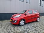 Kia Picanto 1.2 Cvvt 5-DRS 2012 Rood, Auto's, Kia, Voorwielaandrijving, Euro 5, Stof, Zwart