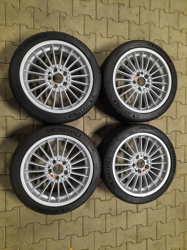 18 inch velgen OEM ALPINA BMW 3-SERIE E90 E91 E92 E36 E46, Auto-onderdelen, Banden en Velgen, 18 inch, Gebruikt, Banden en Velgen