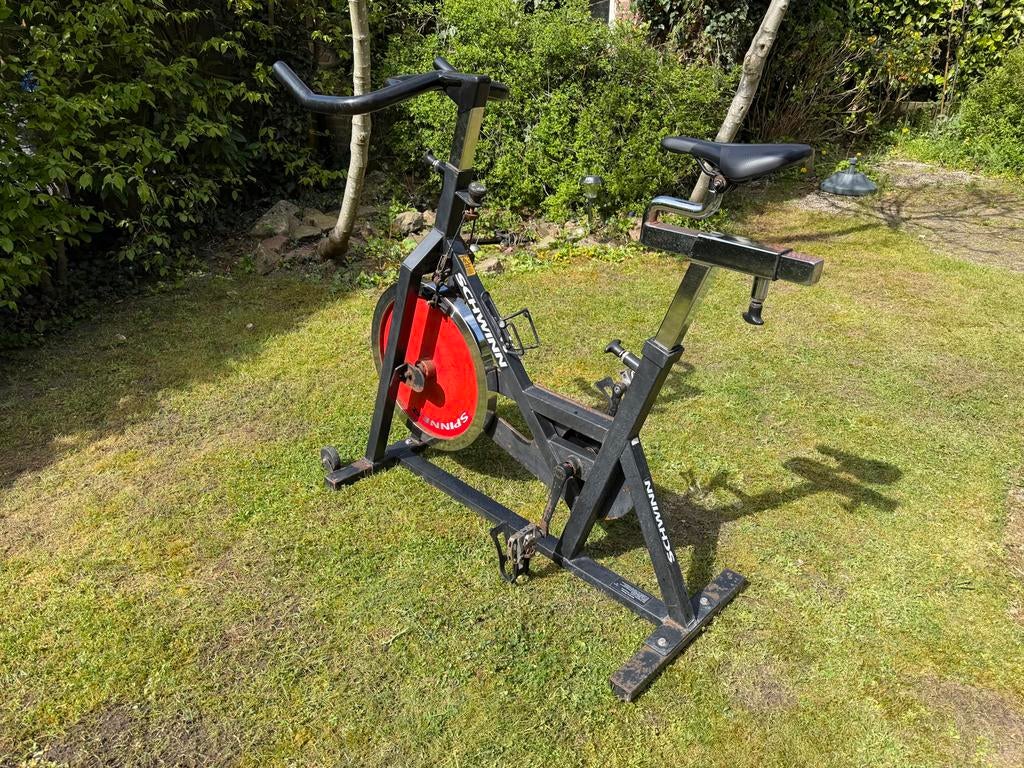 Schwinn Spinbike Spinfiets, Sport en Fitness, Ophalen, Gebruikt, Rug, Spinningfiets
