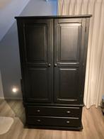 Mooie kast zwart met 2 lades, Huis en Inrichting, Kasten | Kledingkasten, Ophalen, 50 tot 100 cm, Zo goed als nieuw, Minder dan 100 cm