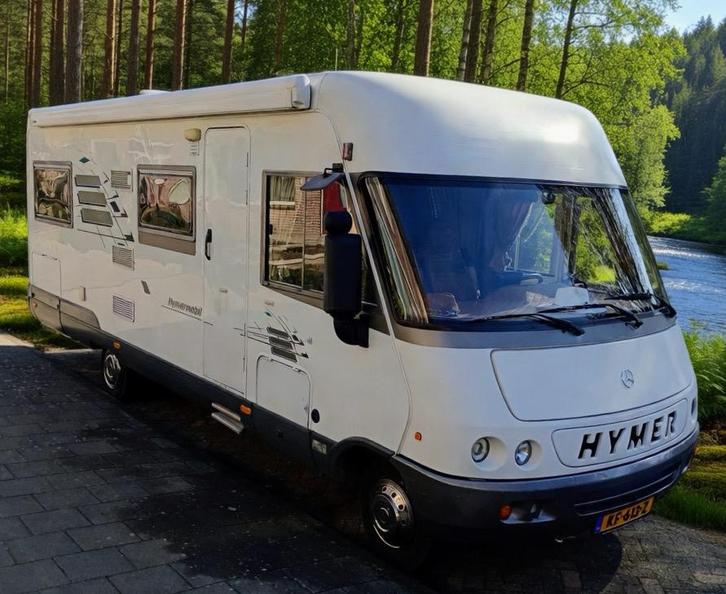 Hymer s 710 camper., Caravans en Kamperen, Campers, Particulier, Integraal, Hymer, Ophalen