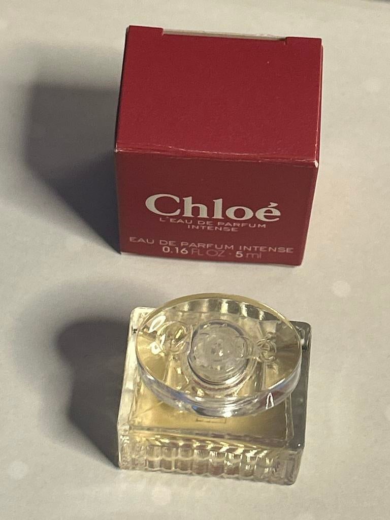 Chloé intense miniature 5ml edp, Ophalen of Verzenden, Nieuw, Miniatuur, Gevuld