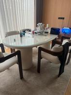 Tv meubel, salontafel en eettafel betonlook, Ophalen of Verzenden, Zo goed als nieuw, 4 tot 6 stoelen