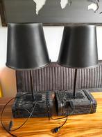Industriële tafellamp 2 stuks, Ophalen, Zo goed als nieuw, 50 tot 75 cm