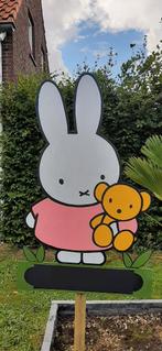 Roze Geboortebord Nijntje te huur - Kraambord - €10 pw, Ophalen, Zo goed als nieuw, Geboorte of Huwelijk