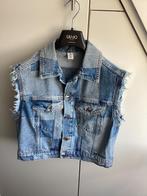 Liu jo spijkergilet met strass it44, Ophalen of Verzenden, Zo goed als nieuw, Maat 38/40 (M), Blauw