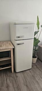 Severin 8933, Koelvriescombinatie, retro, beige, Witgoed en Apparatuur, Koelkasten en IJskasten, Ophalen, 200 liter of meer, Met aparte vriezer