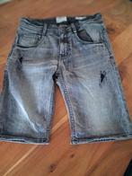 Stoere zwarte korte broek 158 Vingino, Kinderen en Baby's, Kinderkleding | Maat 158, Broek, Ophalen of Verzenden, Zo goed als nieuw