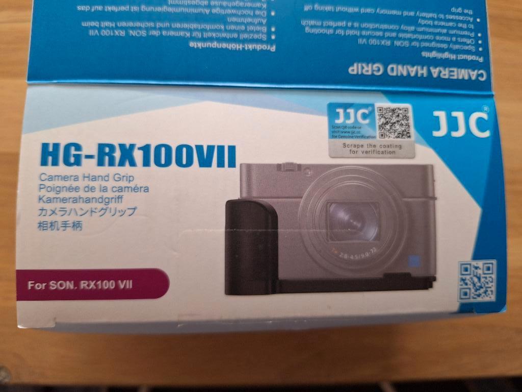 Sony RX100VII Metal Hand Grip, Audio, Tv en Foto, Fotocamera's Digitaal, Compact, Ophalen of Verzenden, Zo goed als nieuw, Sony
