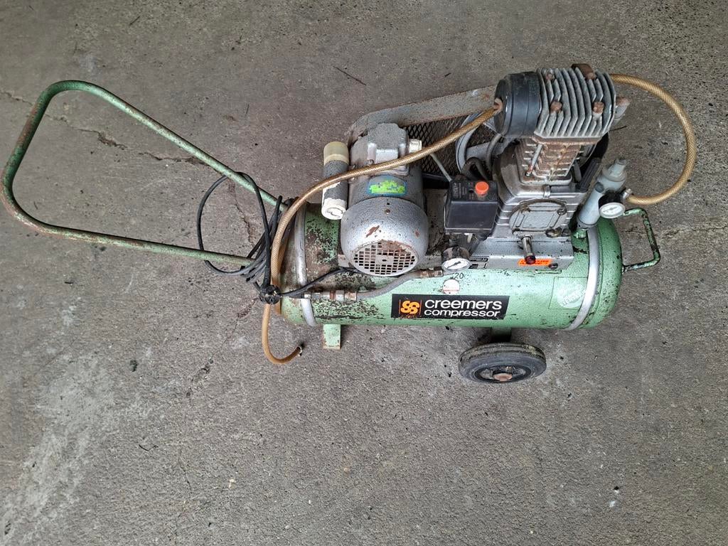 Compressor 40 liter, Ophalen, Gebruikt, Minder dan 200 liter/min, 25 tot 100 liter