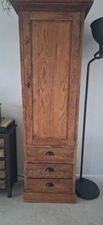 Teakkast smal, Antiek en Kunst, Ophalen