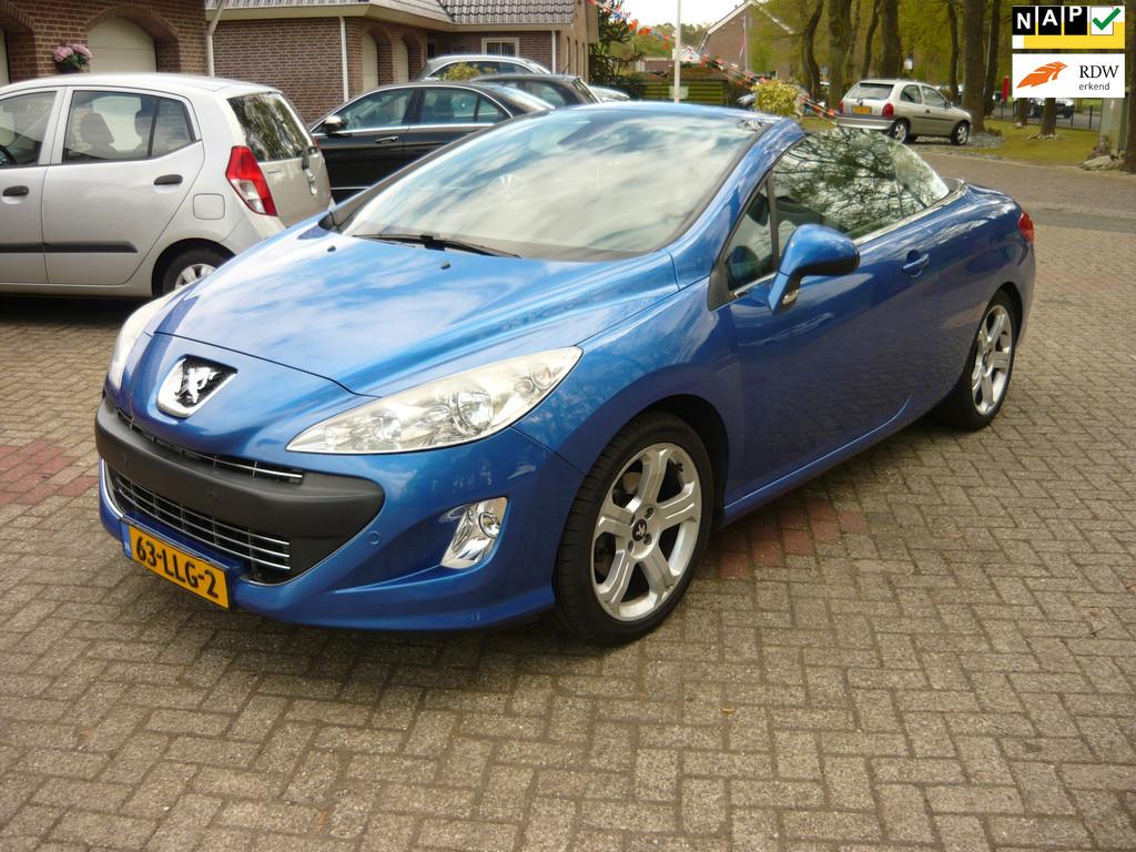 Peugeot 308 CC 1.6 THP Premiere, Auto's, Zwart, 4 cilinders, Bedrijf, Handgeschakeld