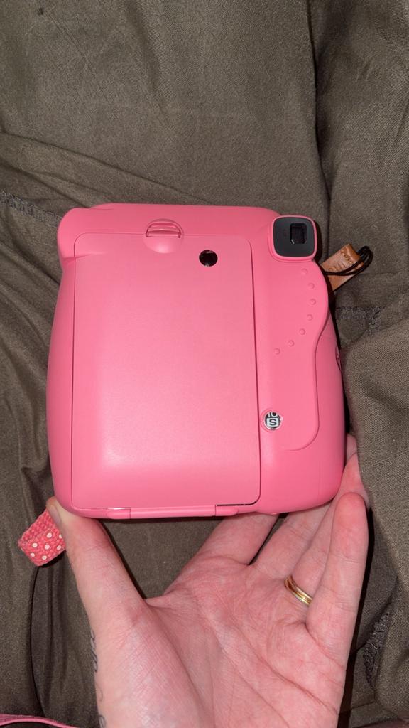Poleroid camera 3 keer gebruikt met hoes erbij, Ophalen of Verzenden, Zo goed als nieuw, 2DS