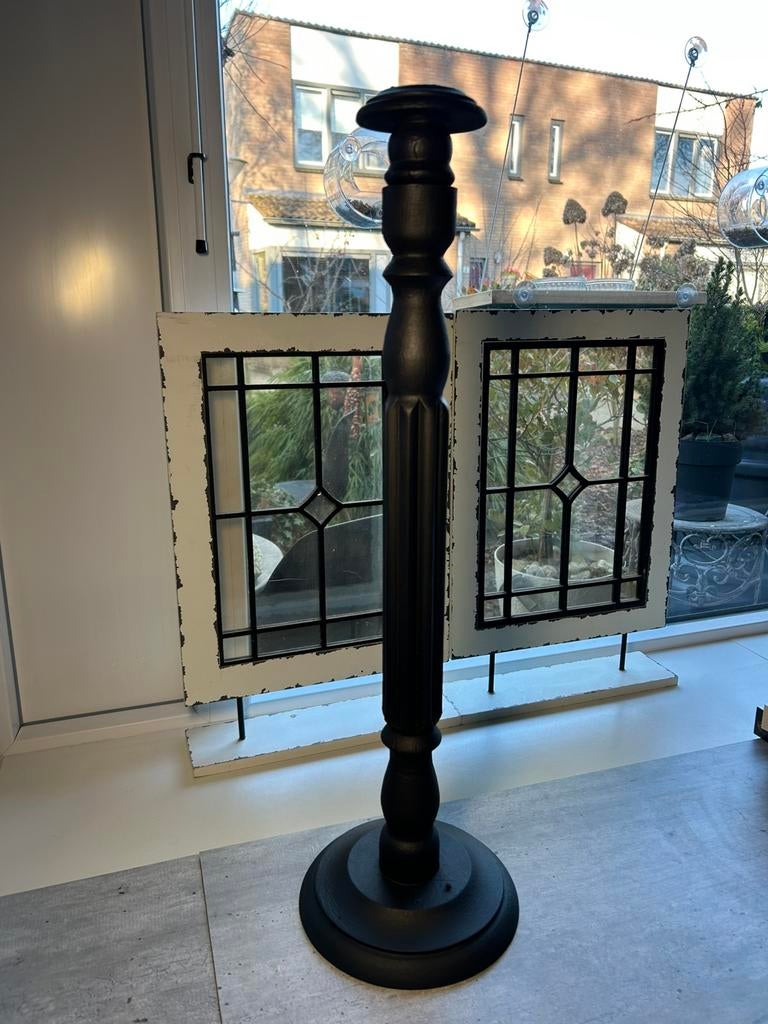 Zwarte hoeden stand voor pet muts hoed ed. 61 cm, Ophalen of Verzenden