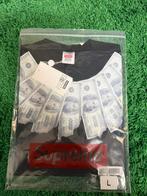 Supreme x MM6 Maison Margiela Money Tee L, Ophalen of Verzenden, Nieuw, Maat 52/54 (L), Zwart