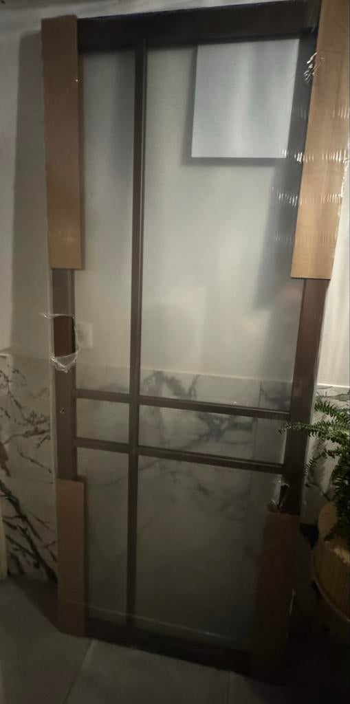 Svedex NDB903 Nova design metallic brons, Doe-het-zelf en Verbouw, Deuren en Horren, Ophalen, 80 tot 100 cm, 215 cm of meer, Binnendeur