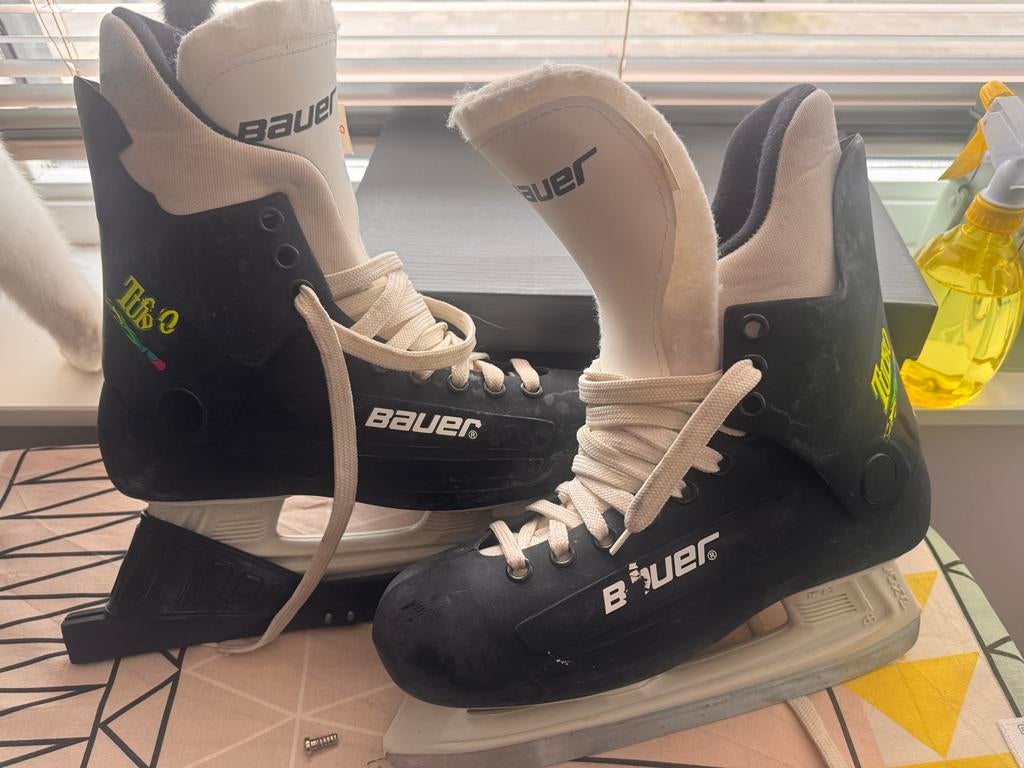 Bauer IJshockeyschaatsen - Maat 8 (ca. EU 42), Sport en Fitness, Schaatsen, Ophalen of Verzenden, Gebruikt, IJshockeyschaatsen