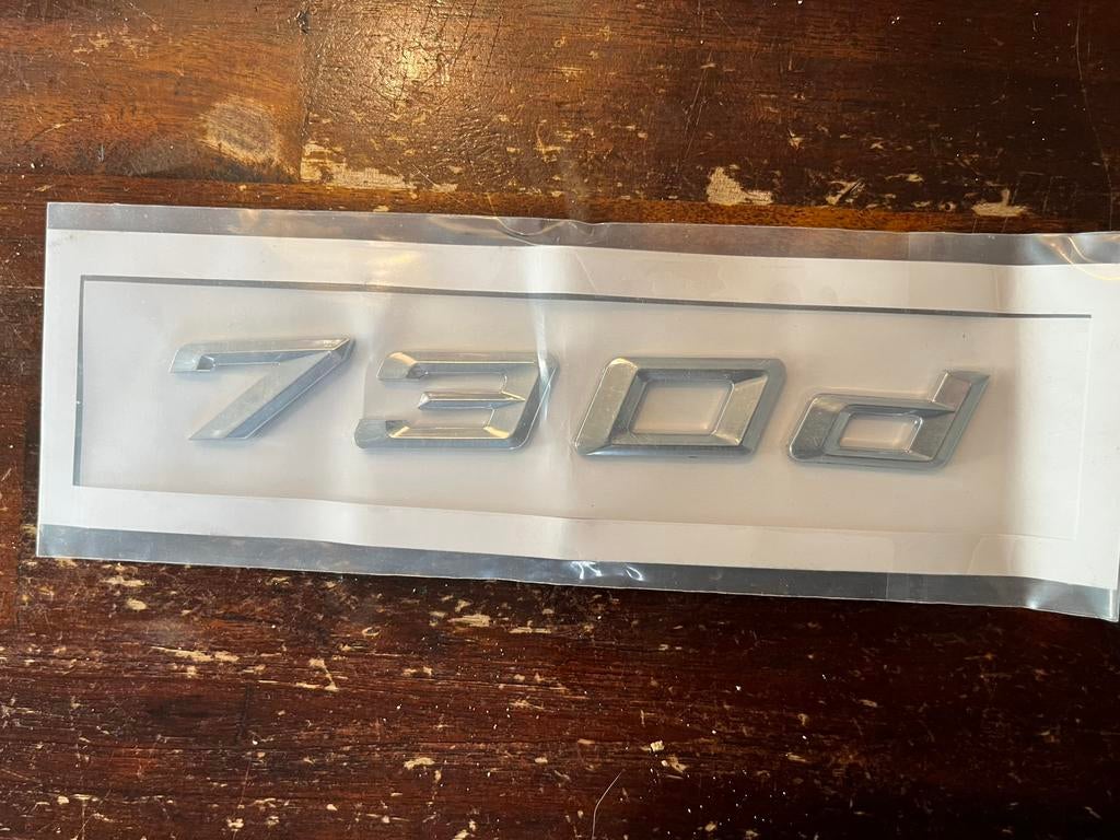 Bmw 730d logo sticker, Auto diversen, Autostickers, Ophalen of Verzenden