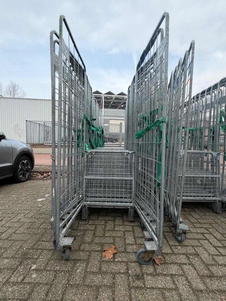 Rolcontainers, nestbaar, 2 en 3 heks, GOEDKOOP!, Doe-het-zelf en Verbouw, Transportwagens, 100 liter of meer, Ophalen of Verzenden