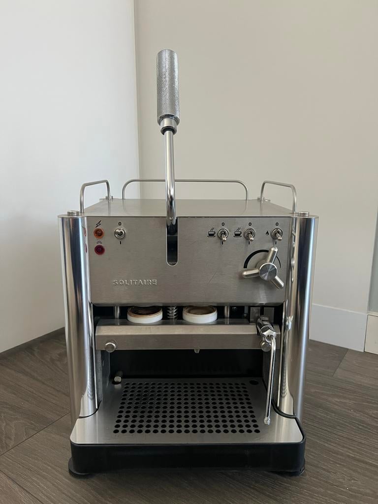 Solitaire ESE Pads Dubbel Shot Espresso Machine, Witgoed en Apparatuur, Koffiezetapparaten, Koffiepads en cups, Gebruikt, Espresso apparaat