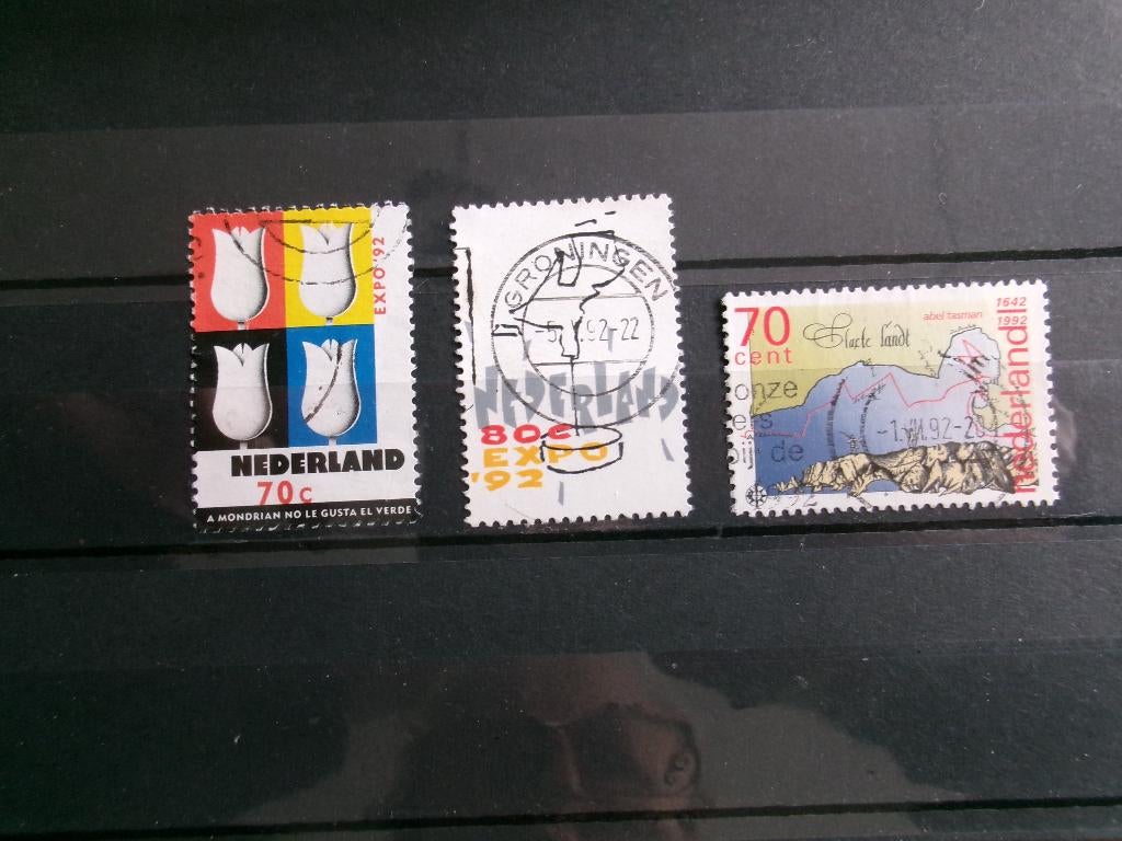 1992 - expo,92 en abel tasman (797b), Verzenden, Gestempeld