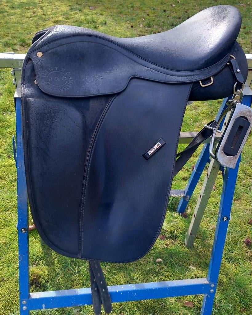 Te koop: wintec feldmann pro cair ijslander zadel  compleet, Ophalen of Verzenden, Zo goed als nieuw, Dressuur