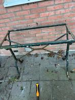 Gietijzeren Tafel onderstel   82cm x 39cm  70cm hoog, Ophalen