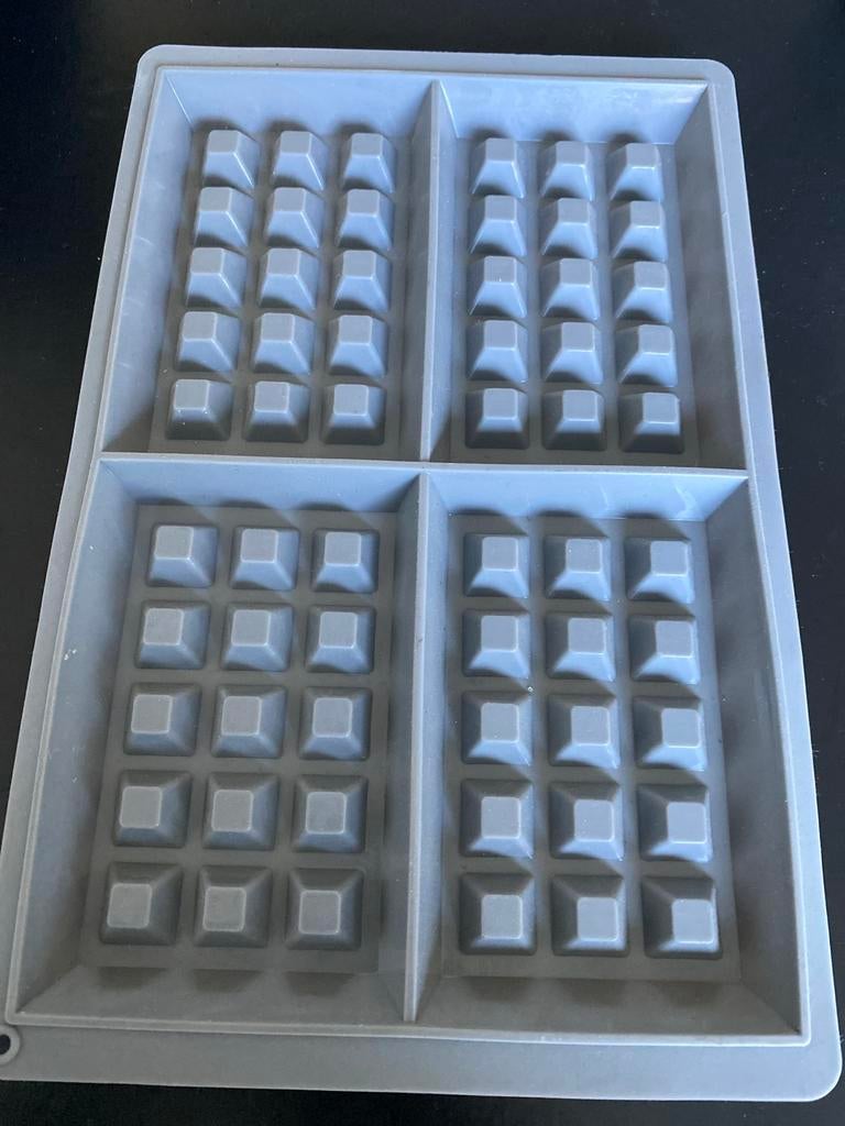 Siliconen bakvorm voor wafels, Ophalen, Overige typen, Zo goed als nieuw, Grijs