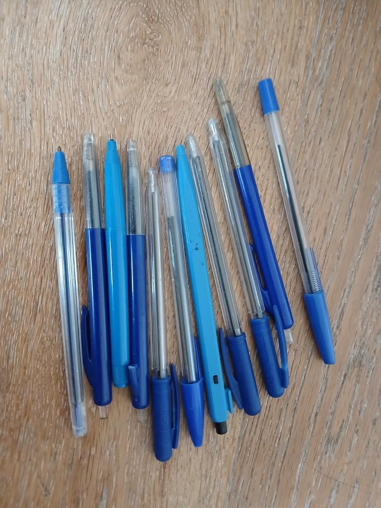 11 stuks BIC en Trattoo balpennen, Ophalen