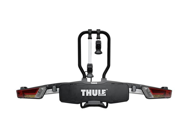 Thule EasyFold XT 933 opvouwbare fietsendrager 2 e-bikes, Auto diversen, Fietsendragers, Nieuw, Trekhaakdrager, 2 fietsen, Brede banden