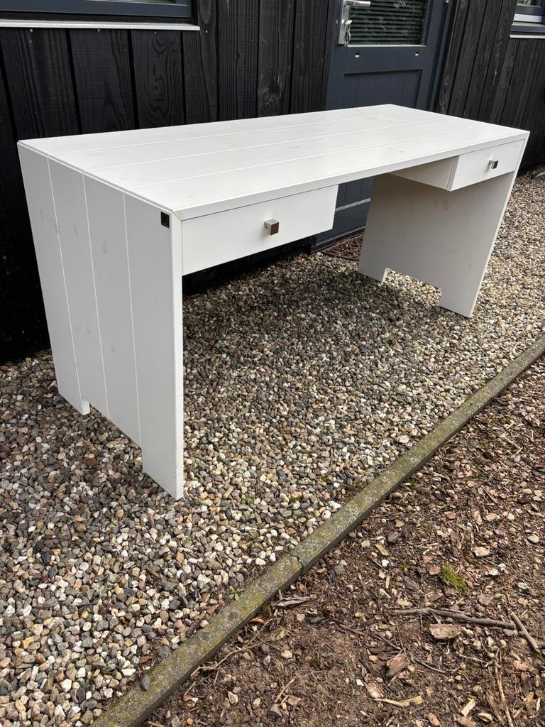 Wit bureau Jan des Bouvrie 160x60, Ophalen, Zo goed als nieuw