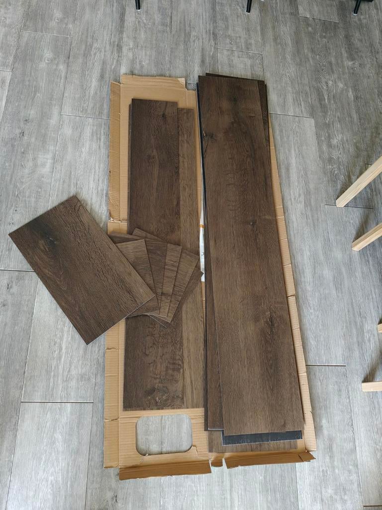 FLEXXFLOORS Dryback PVC vloerdelen Molde, Doe-het-zelf en Verbouw, Ophalen, Kunststof, 50 tot 150 cm, 10 tot 30 cm