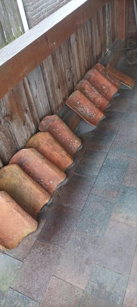 Oude Hollandse dakpannen 100 jaar, Gebruikt, Steen of Klei, Ophalen of Verzenden, 15 m² of meer