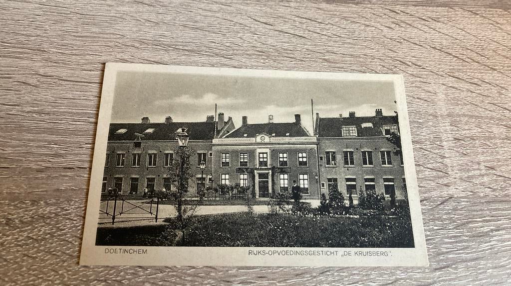 Oude ansichtkaart Doetinchem Rijks Opvoedingsgesticht, Verzamelen, Ansichtkaarten | Nederland, Ophalen of Verzenden, Ongelopen