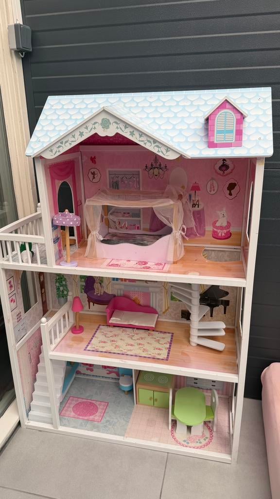 Pophuis, Ophalen of Verzenden, Gebruikt, Poppenhuis