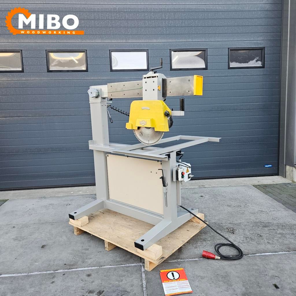 Afkortzaag Harwi 625 radiaalzaag Afkortzaag 150mm **, 70 mm of meer, Ophalen of Verzenden, Zo goed als nieuw, Afkortzaag