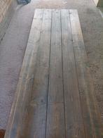 Stiegerplanken tafel., Ophalen of Verzenden, Rechthoekig, 200 cm of meer, 100 tot 150 cm