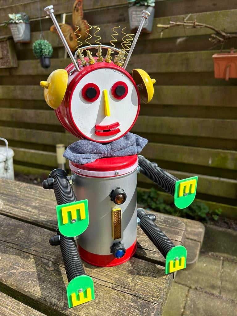 Robin de robot Bassie en Adriaan pop, Verzamelen, Ophalen, Gebruikt