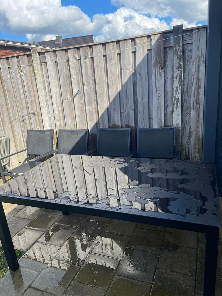 Tuinset Bois Le Duc, Tuin en Terras, Ophalen, Zo goed als nieuw, Aluminium