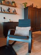 Schommelstoel Ikea zwart, Huis en Inrichting, Fauteuils, Ophalen, Zo goed als nieuw, 50 tot 75 cm