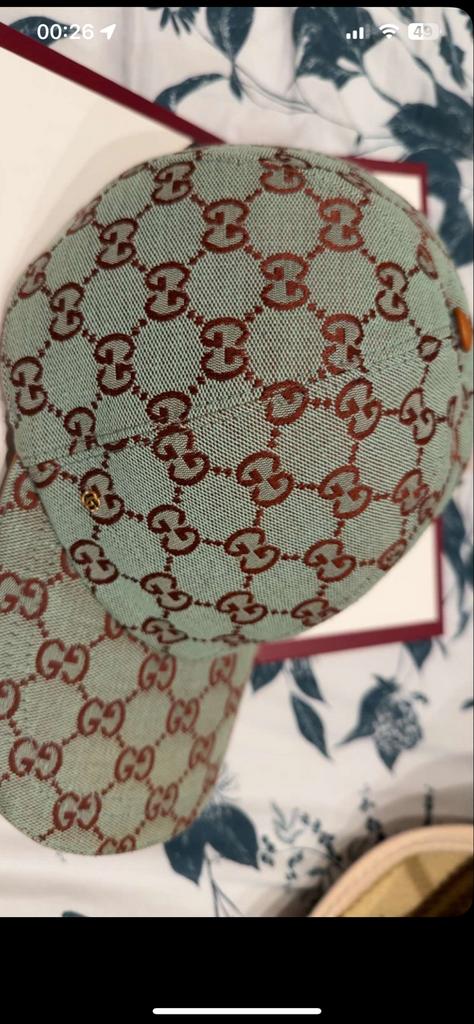 Gucci pet groen, Ophalen of Verzenden, Zo goed als nieuw, One size fits all, Pet