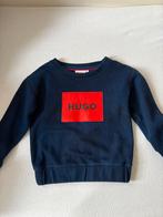 Hugo Boss sweater donkerblauw met rood logo (maat 114), Kinderen en Baby's, Kinderkleding | Overige, Ophalen of Verzenden, Zo goed als nieuw