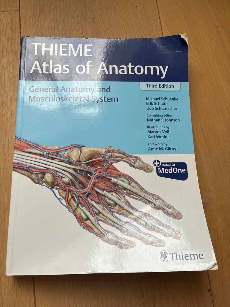 Thieme Atlas of Anatomy - Algemene Anatomie, Ophalen of Verzenden, Beta, Gelezen, HBO