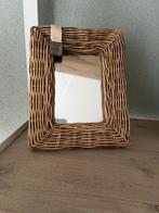 Rieten Riviera Maison Spiegel - Landelijke Stijl, Minder dan 50 cm, Ophalen of Verzenden, Zo goed als nieuw, Minder dan 100 cm