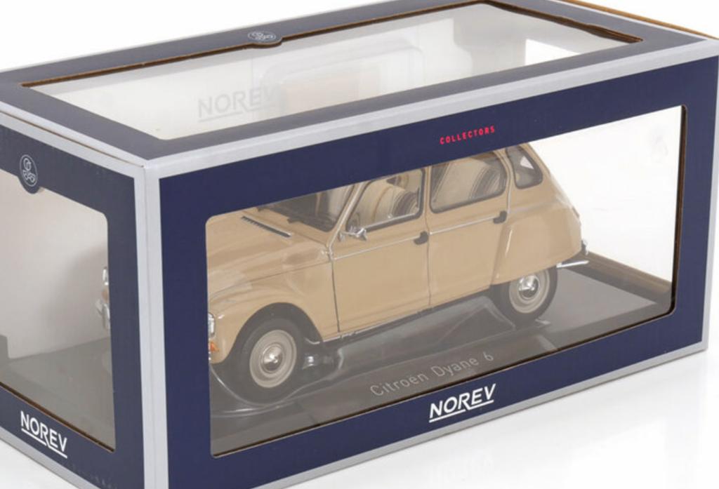 Citroen Dyane 6 1983 Beige schaal 1/18 NOREV ref. 181617, Verzenden, Nieuw, Auto, Norev