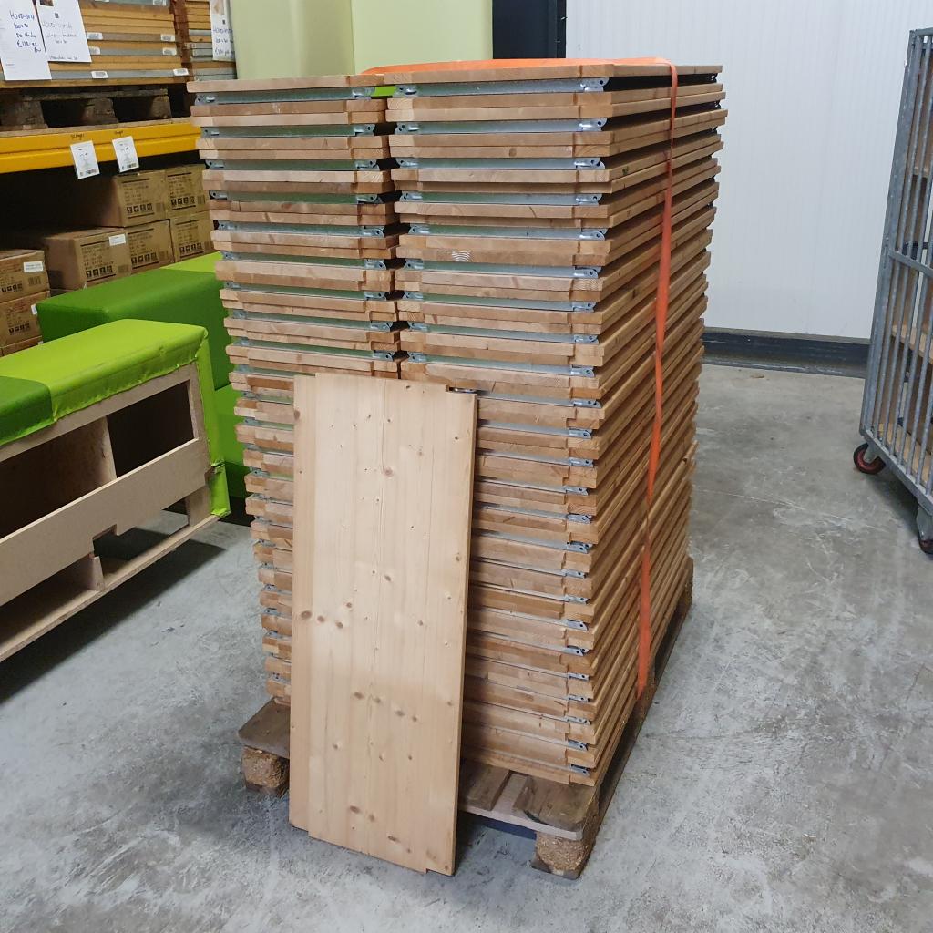 Bruynzeel massief vurenhouten schappen / planken / legborde, Niet ingevuld, Gebruikt, Niet ingevuld, Niet ingevuld