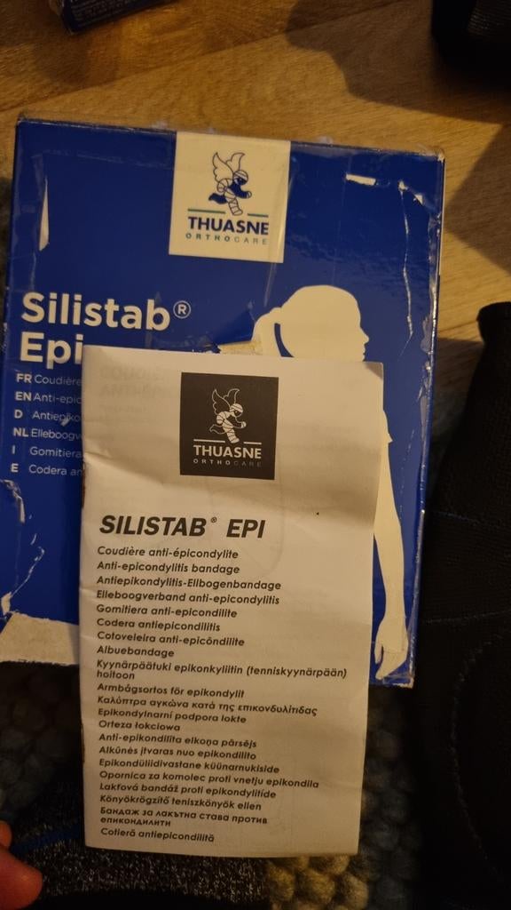Thuasne silistab epi tenniselleboog brace maat 1 en 2, Ophalen, Nieuw