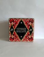 Vintage Verkade koekblik blikken oud blik blikjes curiosa, Ophalen of Verzenden, Gebruikt, Verkade