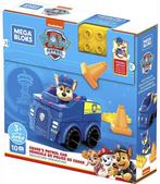 Mega Bloks: Paw Patrol: Chase's Patrouillewagen, Kinderen en Baby's, ., Nieuw, Ophalen of Verzenden, .